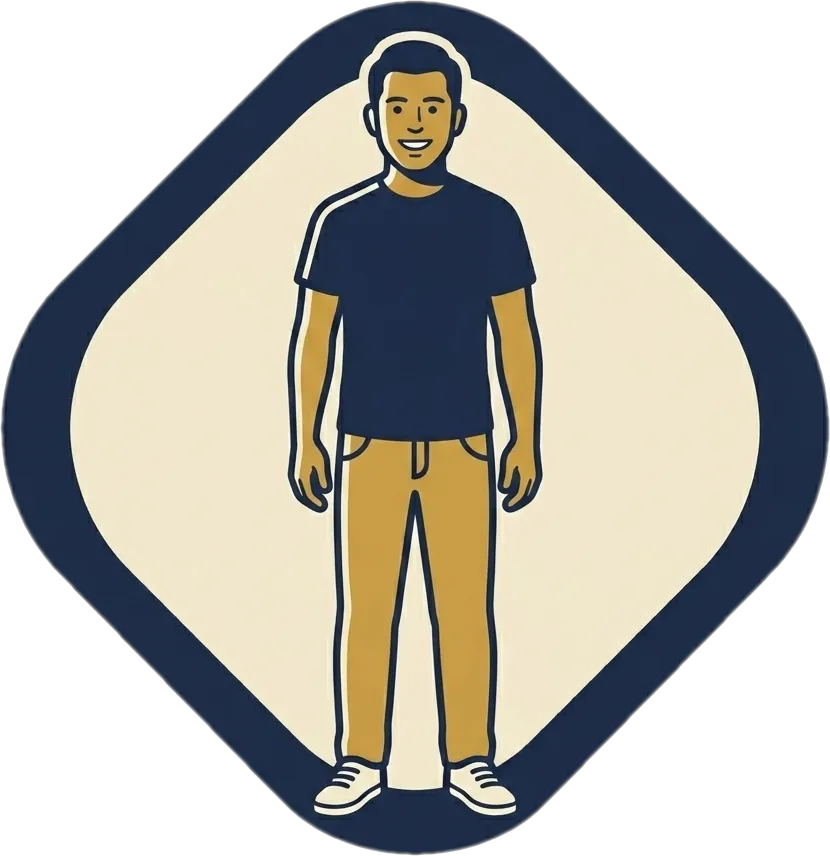 Illustration of the root word "tao" (person; human being)