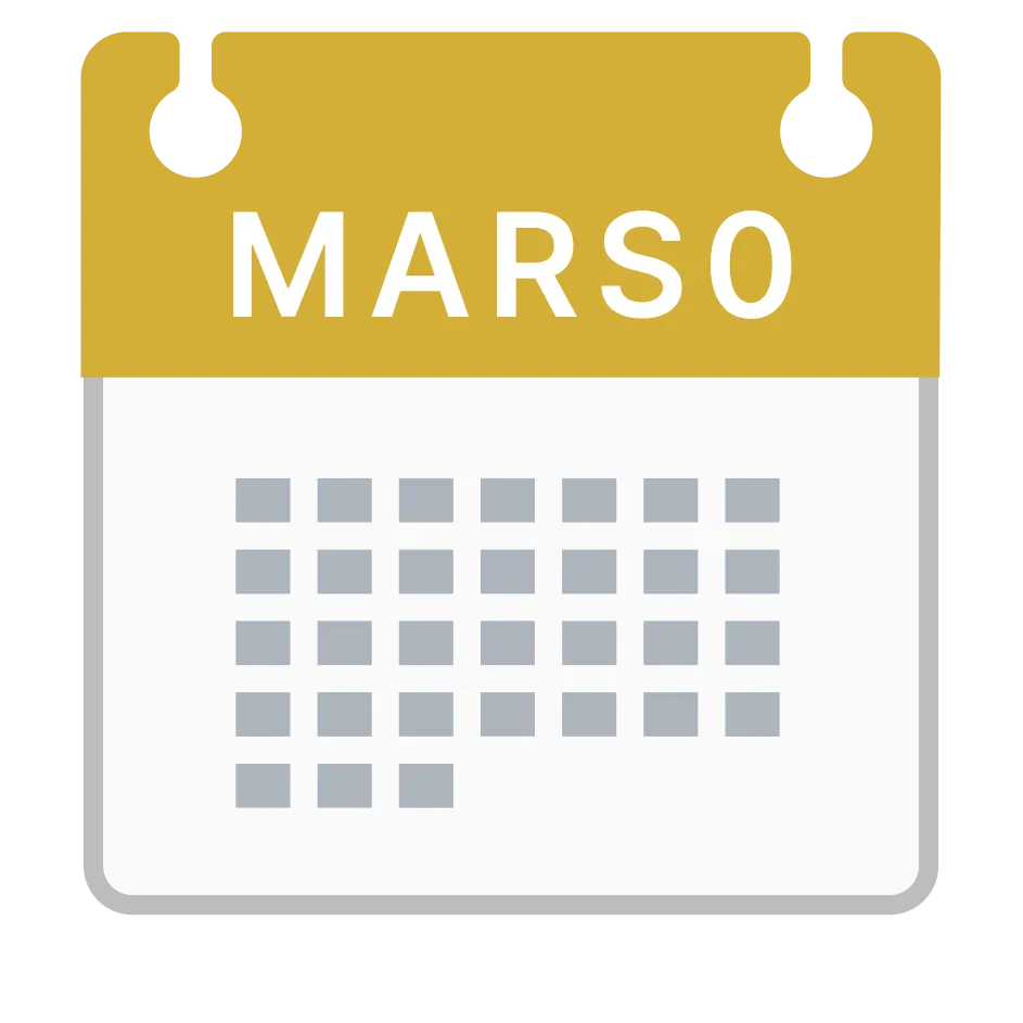 Illustration of "Marso" (March (month))