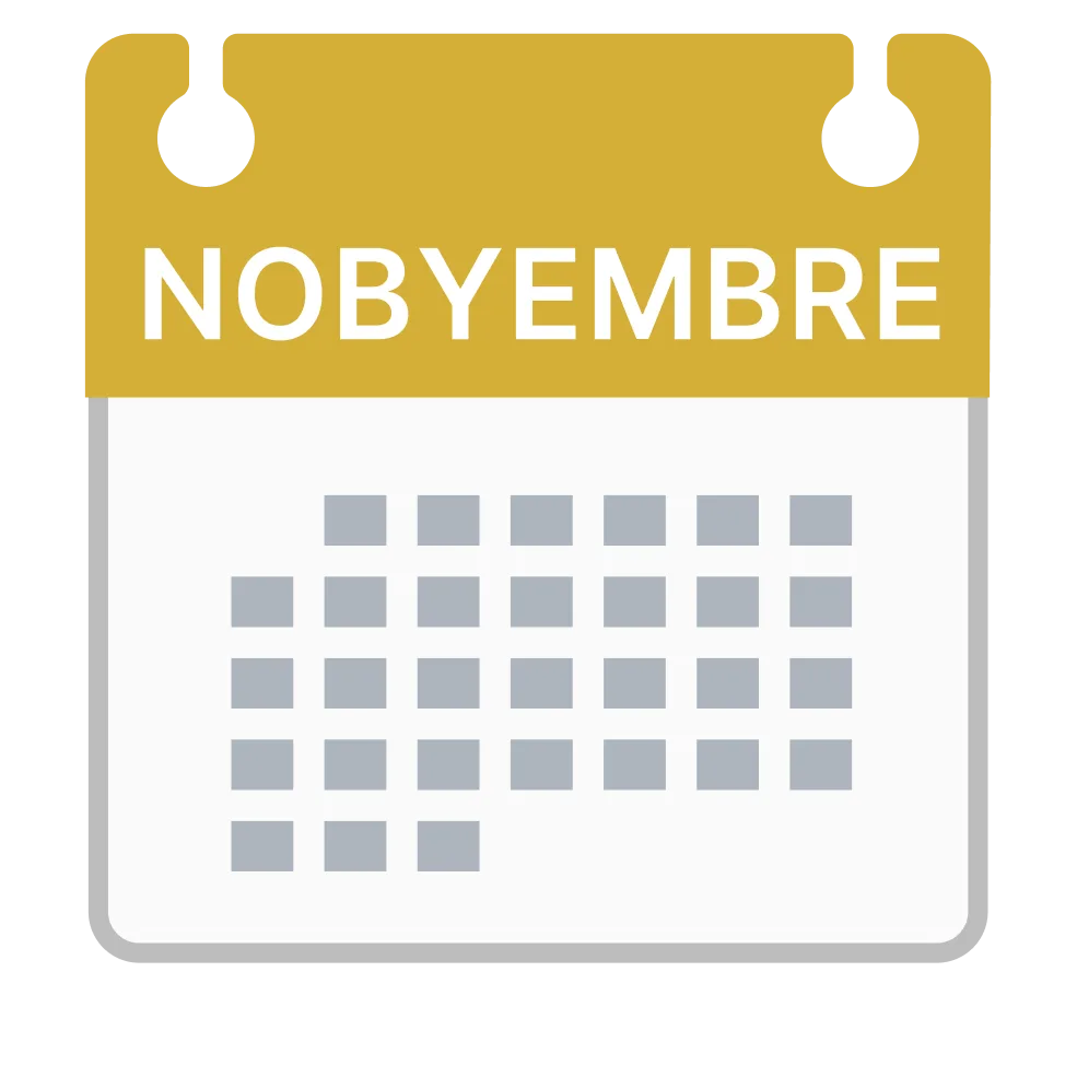 Illustration of "Nobyembre" (November)