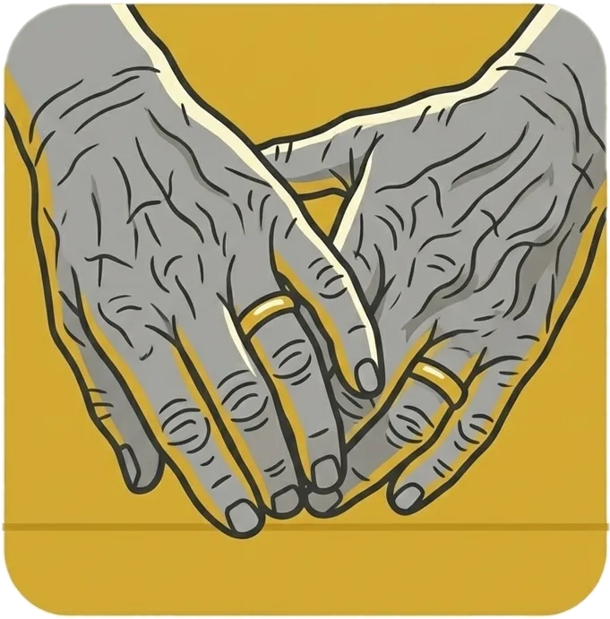 Illustration of "magpakailanman" (forever)