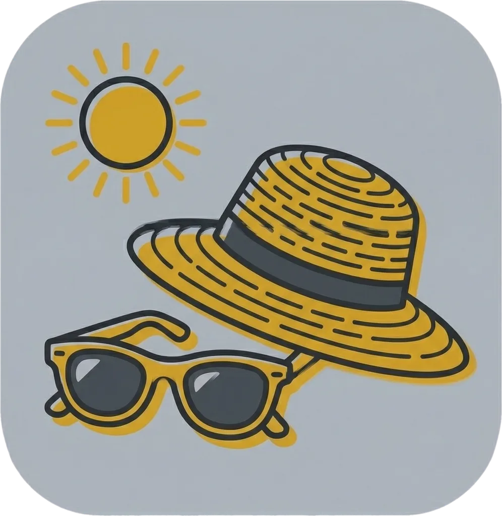 Illustration of "tag-araw" (summer)