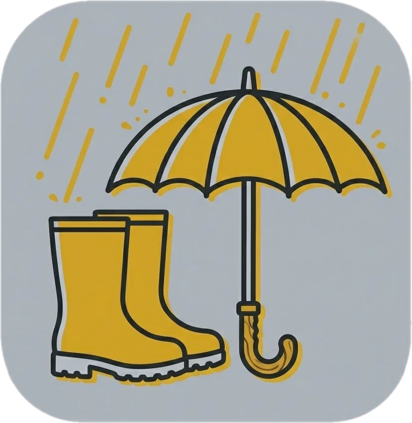 Illustration of "tag-ulan" (rainy season)